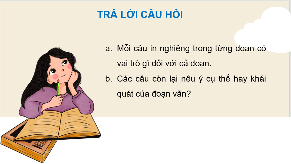 Giáo án điện tử (Luyện từ và câu lớp 4) Câu chủ đề | PPT Tiếng Việt lớp 4 Chân trời sáng tạo