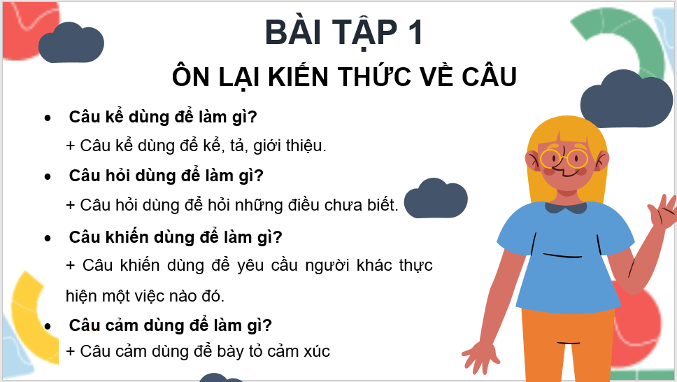 Giáo án điện tử (Luyện từ và câu lớp 4) Câu lớp 4 | PPT Tiếng Việt lớp 4 Kết nối tri thức