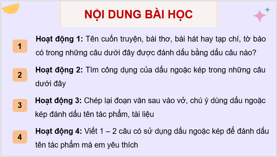 Giáo án điện tử (Luyện từ và câu lớp 4) Dấu ngoặc kép lớp 4 | PPT Tiếng Việt lớp 4 Kết nối tri thức