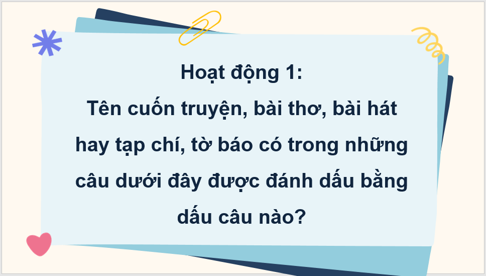 Giáo án điện tử (Luyện từ và câu lớp 4) Dấu ngoặc kép lớp 4 | PPT Tiếng Việt lớp 4 Kết nối tri thức