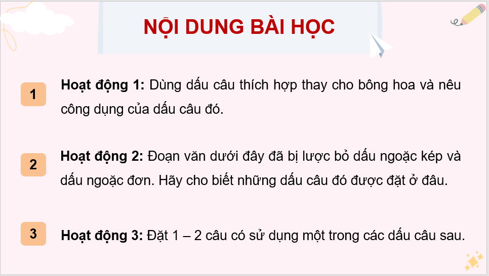 Giáo án điện tử (Luyện từ và câu lớp 4) Luyện tập về dấu câu lớp 4 | PPT Tiếng Việt lớp 4 Kết nối tri thức