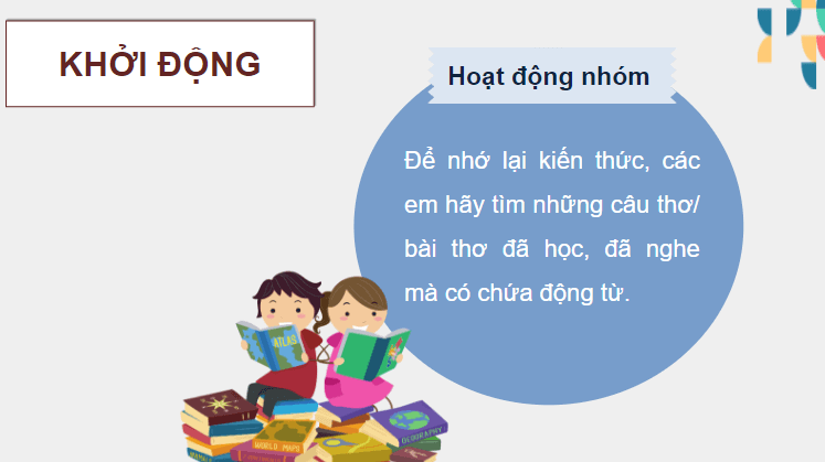 Giáo án điện tử (Luyện từ và câu lớp 4) Luyện tập về động từ (trang 43) | PPT Tiếng Việt lớp 4 Chân trời sáng tạo