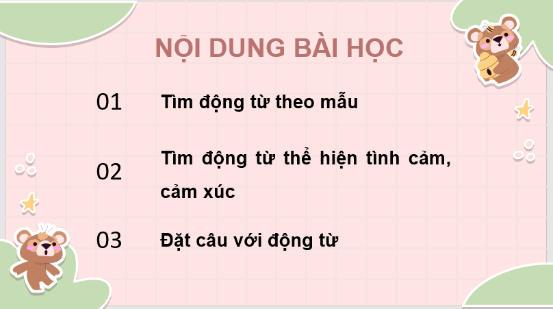 Giáo án điện tử (Luyện từ và câu lớp 4) Luyện tập về động từ lớp 4 | PPT Tiếng Việt lớp 4 Kết nối tri thức
