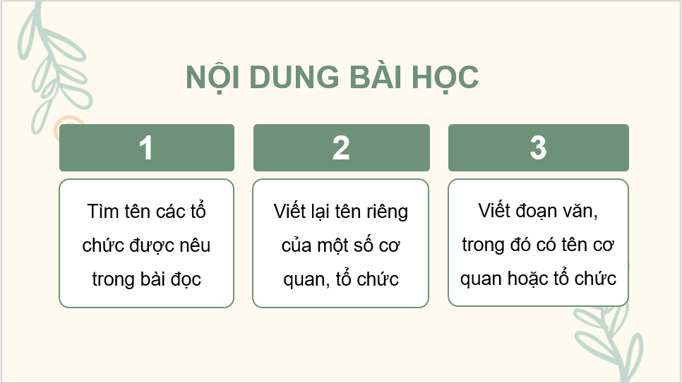 Giáo án điện tử (Luyện từ và câu) Luyện tập viết tên riêng của cơ quan, tổ chức lớp 4 | PPT Tiếng Việt lớp 4 Cánh diều