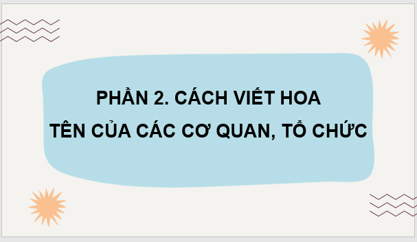Giáo án điện tử (Luyện từ và câu lớp 4) Quy tắc viết tên cơ quan, tổ chức lớp 4 | PPT Tiếng Việt lớp 4 Kết nối tri thức
