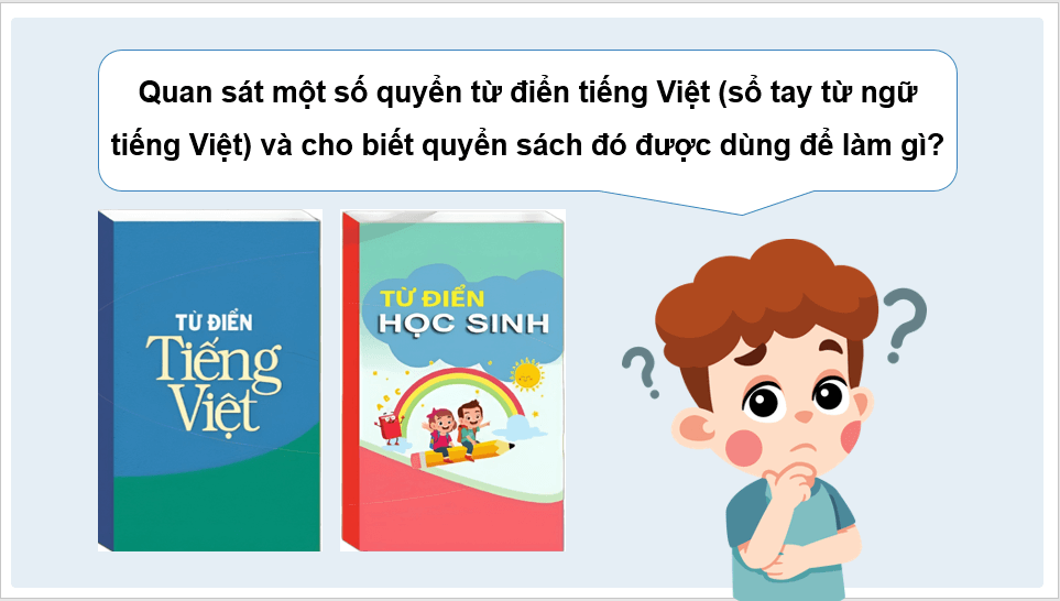 Giáo án điện tử (Luyện từ và câu) Tra từ điển lớp 4 | PPT Tiếng Việt lớp 4 Cánh diều