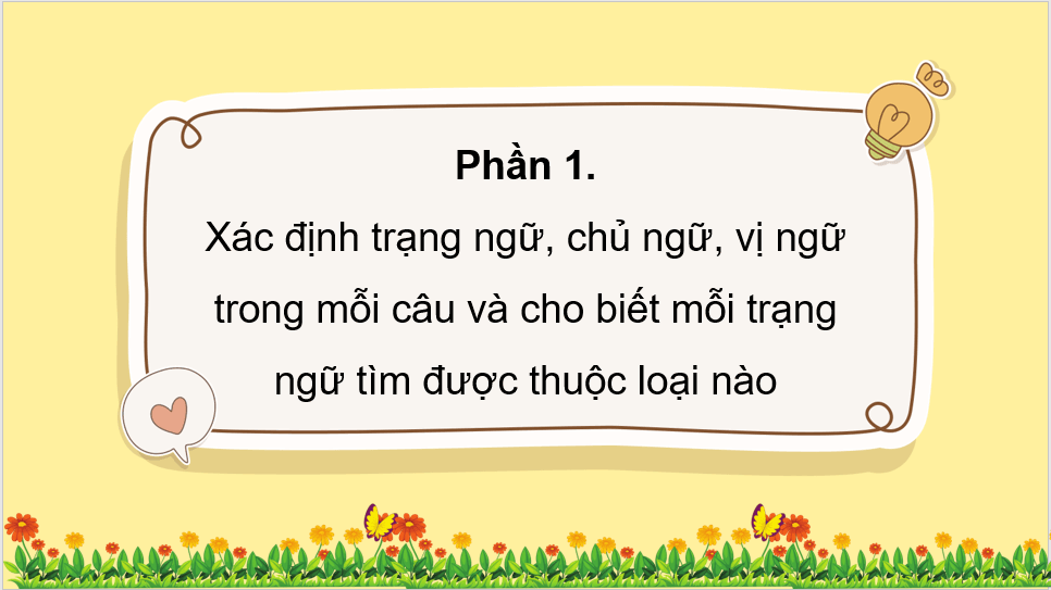 Giáo án điện tử (Luyện từ và câu lớp 4) Luyện tập về trạng ngữ | PPT Tiếng Việt lớp 4 Chân trời sáng tạo