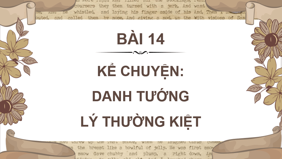 Giáo án điện tử Kể chuyện: Danh tướng Lý Thường Kiệt lớp 4 | PPT Tiếng Việt lớp 4 Cánh diều