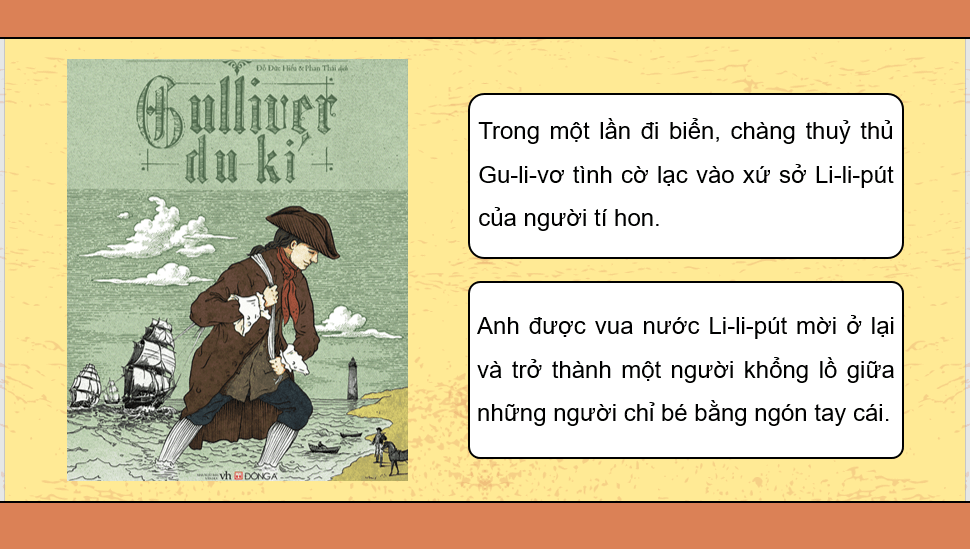 Giáo án điện tử Kể chuyện: Gu-li-vơ ở xứ sở tí hon lớp 4 | PPT Tiếng Việt lớp 4 Cánh diều