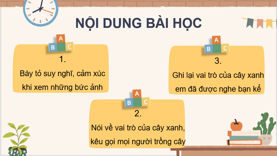 Giáo án điện tử Nói về vai trò của cây xanh lớp 4 | PPT Tiếng Việt lớp 4 Chân trời sáng tạo