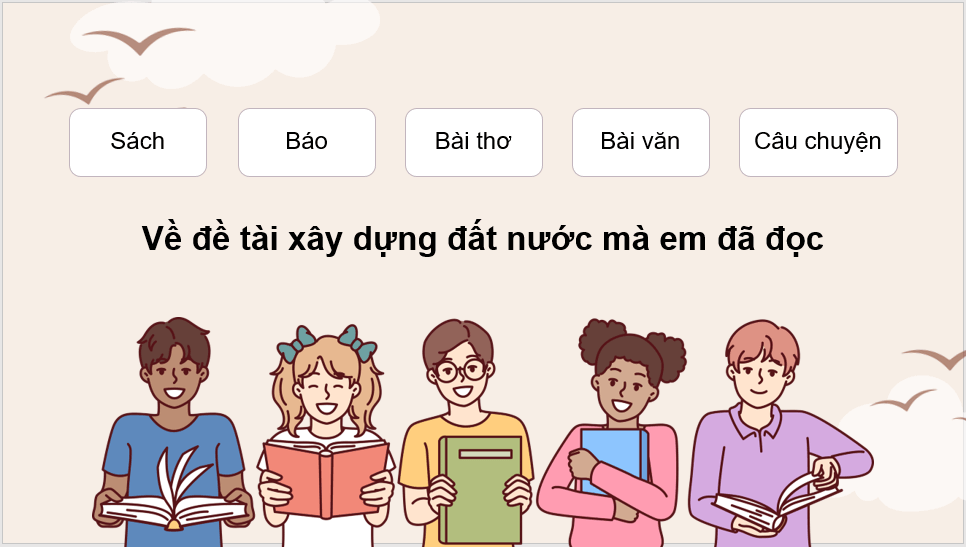 Giáo án điện tử Trao đổi: Em đọc sách báo (trang 42) lớp 4 | PPT Tiếng Việt lớp 4 Cánh diều