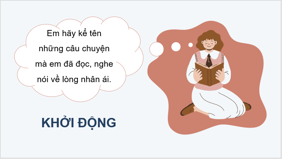 Giáo án điện tử Trao đổi: Lòng nhân ái lớp 4 | PPT Tiếng Việt lớp 4 Cánh diều