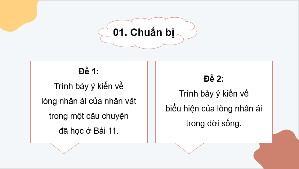 Giáo án điện tử Trao đổi: Lòng nhân ái lớp 4 | PPT Tiếng Việt lớp 4 Cánh diều