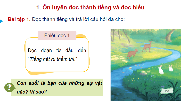 Giáo án điện tử Ôn tập cuối học kì 1 lớp 4 | PPT Tiếng Việt lớp 4 Chân trời sáng tạo