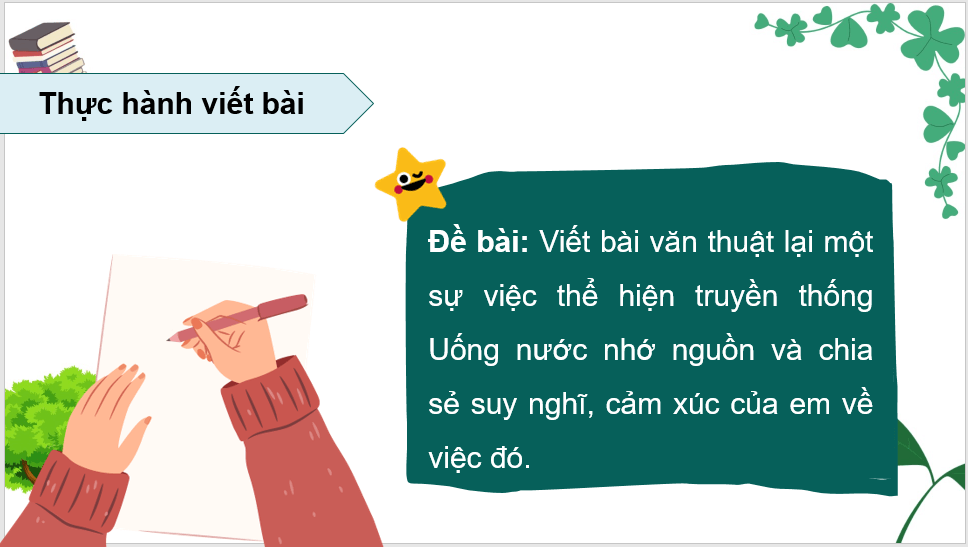 Giáo án điện tử Viết bài văn thuật lại một sự việc lớp 4 | PPT Tiếng Việt lớp 4 Kết nối tri thức