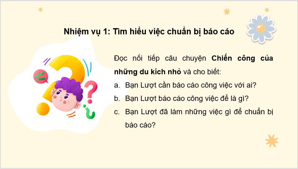 Giáo án điện tử Viết báo cáo lớp 4 | PPT Tiếng Việt lớp 4 Cánh diều