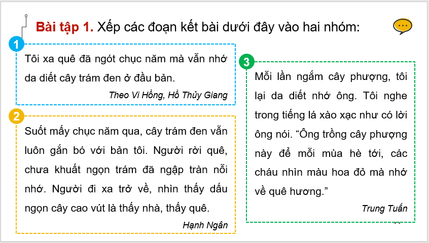 Giáo án điện tử Viết đoạn kết cho bài văn miêu tả cây cối lớp 4 | PPT Tiếng Việt lớp 4 Chân trời sáng tạo