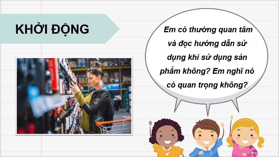 Giáo án điện tử Viết hướng dẫn sử dụng một số sản phẩm lớp 4 | PPT Tiếng Việt lớp 4 Cánh diều