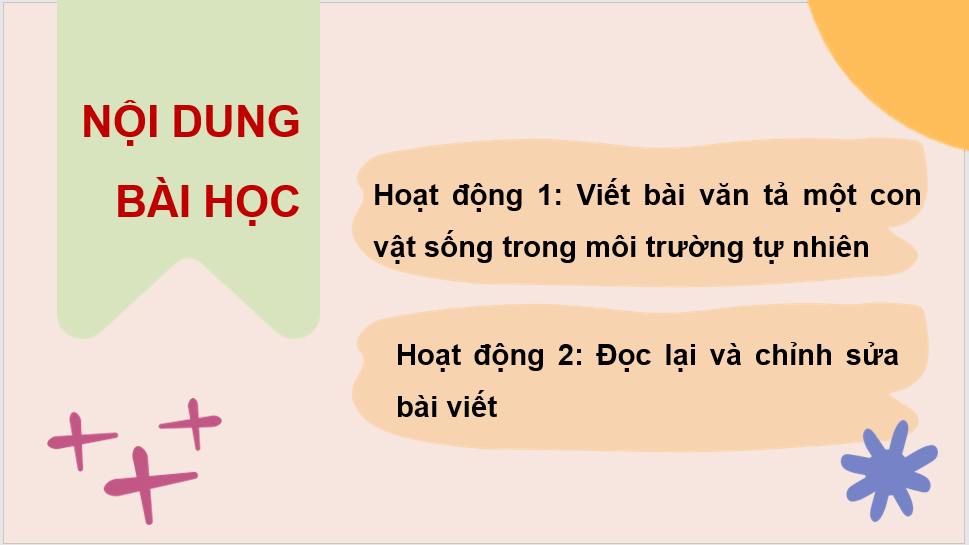 Giáo án điện tử Luyện tập viết bài văn miêu tả con vật lớp 4 | PPT Tiếng Việt lớp 4 Chân trời sáng tạo