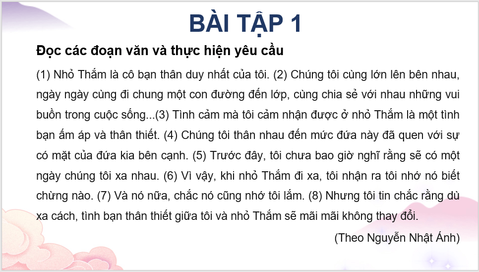 Giáo án điện tử Tìm hiểu cách viết đoạn văn nêu tình cảm, cảm xúc lớp 4 | PPT Tiếng Việt lớp 4 Kết nối tri thức