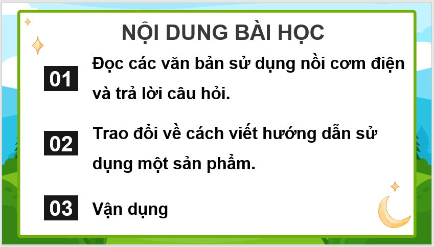 Giáo án điện tử Tìm hiểu cách viết hướng dẫn một sản phẩm lớp 4 | PPT Tiếng Việt lớp 4 Kết nối tri thức