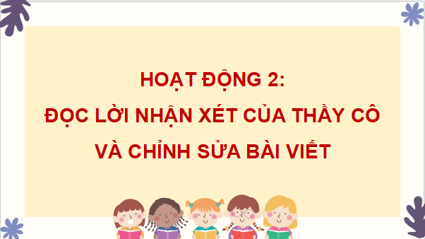 Giáo án điện tử Trả bài văn kể chuyện (trang 31, 32) lớp 4 | PPT Tiếng Việt lớp 4 Chân trời sáng tạo