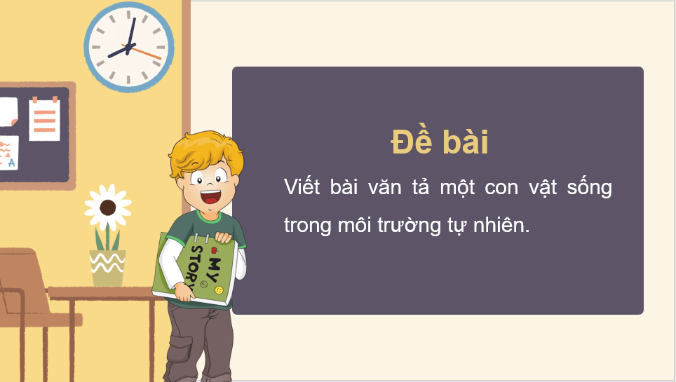 Giáo án điện tử Trả bài văn miêu tả con vật (trang 131) lớp 4 | PPT Tiếng Việt lớp 4 Chân trời sáng tạo