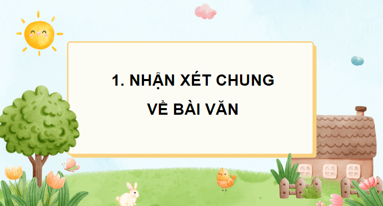 Giáo án điện tử Trả bài văn thuật lại một sự việc lớp 4 | PPT Tiếng Việt lớp 4 Chân trời sáng tạo