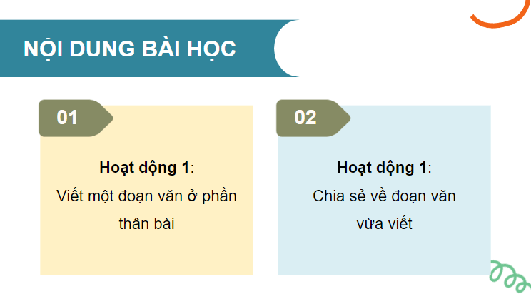 Giáo án điện tử Viết đoạn văn cho bài văn thuật lại một sự việc lớp 4 | PPT Tiếng Việt lớp 4 Chân trời sáng tạo