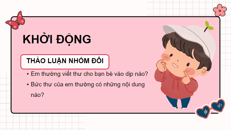 Giáo án điện tử Viết thư cho bạn bè lớp 4 | PPT Tiếng Việt lớp 4 Chân trời sáng tạo
