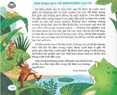 Giáo án Giới thiệu sách Dế Mèn phiêu lưu kí lớp 5 | Giáo án Tiếng Việt lớp 5 Kết nối tri thức