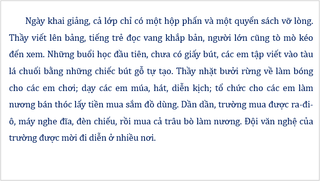 Giáo án điện tử Chuyện một người thầy lớp 5 | PPT Tiếng Việt lớp 5 Cánh diều