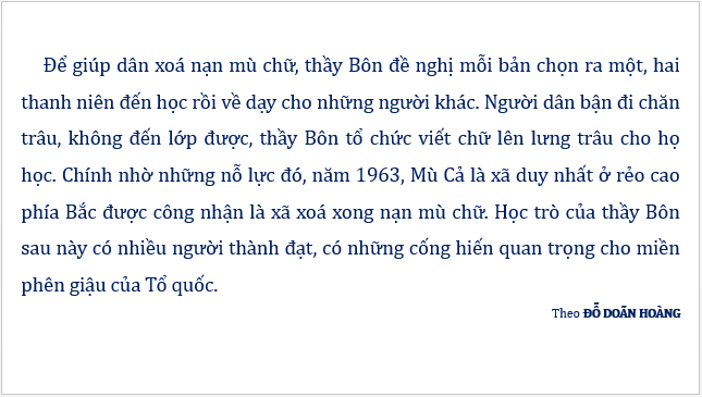 Giáo án điện tử Chuyện một người thầy lớp 5 | PPT Tiếng Việt lớp 5 Cánh diều