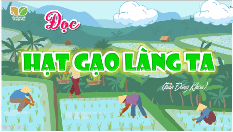 Giáo án điện tử Hạt gạo làng ta lớp 5 | PPT Tiếng Việt lớp 5 Kết nối tri thức