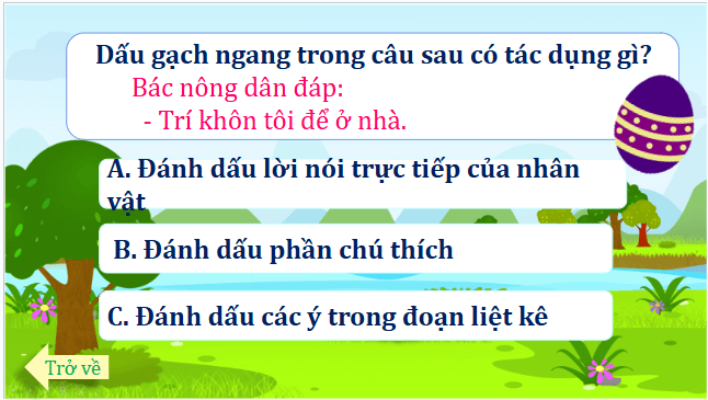 Giáo án điện tử Luyện từ và câu: Dấu gạch ngang lớp 5 | PPT Tiếng Việt lớp 5 Kết nối tri thức