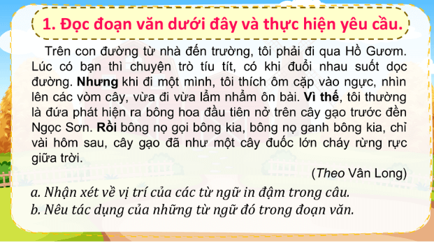 Giáo án điện tử Luyện từ và câu: Liên kết câu bằng từ ngữ nối lớp 5 | PPT Tiếng Việt lớp 5 Kết nối tri thức