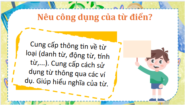 Giáo án điện tử Luyện từ và câu: Luyện tập sử dụng từ điển lớp 5 | PPT Tiếng Việt lớp 5 Kết nối tri thức