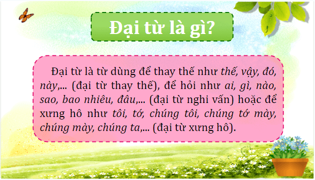 Giáo án điện tử Luyện từ và câu: Luyện tập về đại từ lớp 5 | PPT Tiếng Việt lớp 5 Kết nối tri thức