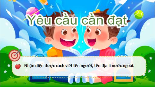 Giáo án điện tử Luyện từ và câu: Viết tên người, tên địa lí nước ngoài lớp 5 | PPT Tiếng Việt lớp 5 Chân trời sáng tạo