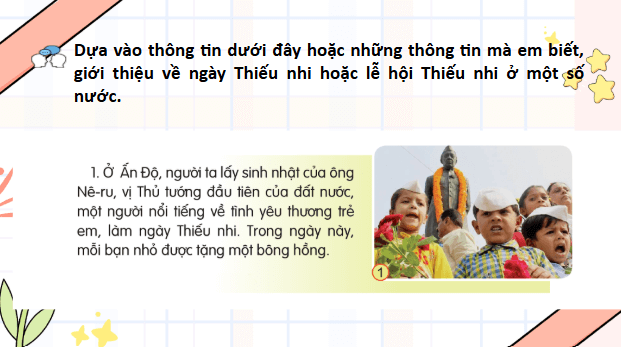 Giáo án điện tử Trao đổi: Ngày hội Thiếu nhi lớp 5 | PPT Tiếng Việt lớp 5 Cánh diều