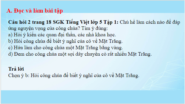 Giáo án điện tử Rất nhiều Mặt Trăng lớp 5 | PPT Tiếng Việt lớp 5 Cánh diều