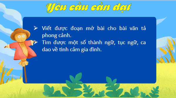 Giáo án điện tử Viết đoạn mở bài cho bài văn tả phong cảnh lớp 5 | PPT Tiếng Việt lớp 5 Chân trời sáng tạo