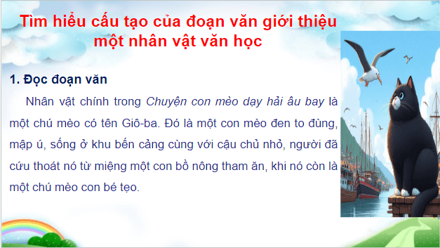 Giáo án điện tử Viết đoạn văn giới thiệu một nhân vật văn học lớp 5 | PPT Tiếng Việt lớp 5 Cánh diều