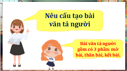 Giáo án điện tử Viết đoạn văn tả người lớp 5 | PPT Tiếng Việt lớp 5 Kết nối tri thức