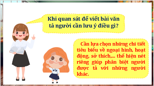 Giáo án điện tử Viết đoạn văn tả người lớp 5 | PPT Tiếng Việt lớp 5 Kết nối tri thức