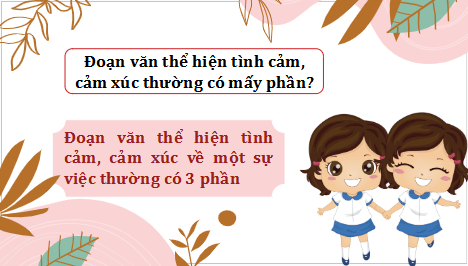 Giáo án điện tử Viết đoạn văn thể hiện tình cảm, cảm xúc về một sự việc lớp 5 | PPT Tiếng Việt lớp 5 Kết nối tri thức