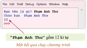 Giáo án Tin học 10 Cánh diều Bài 12: Kiểu dữ liệu xâu kí tự - xử lí xâu kí tự