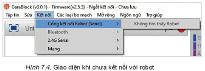 Giáo án Chuyên đề Tin học 10 Kết nối tri thức Bài 7: Thực hành: Cài đặt và kết nối robot