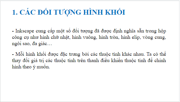 Giáo án điện tử Tin 10 Kết nối tri thức Bài 13: Bổ sung các đối tượng đồ hoạ | PPT Tin học 10