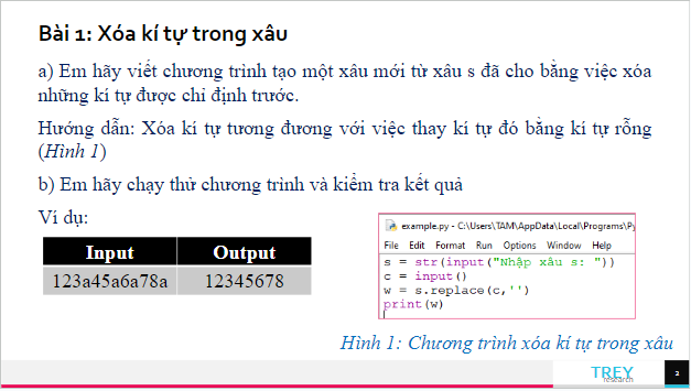 Giáo án điện tử Tin 10 Cánh diều Bài 13: Thực hành dữ liệu kiểu xâu | PPT Tin học 10